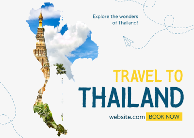 Explore Thailand Postcard Image Preview