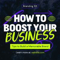 Grunge Branding Tips Instagram Post Preview