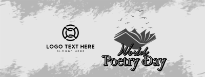 Happy Poetry Day Facebook cover Image Preview