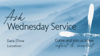 Ash Wednesday Mountain Cross Facebook Event Cover Image Preview