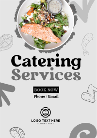 Satisfying Catering Flyer Design