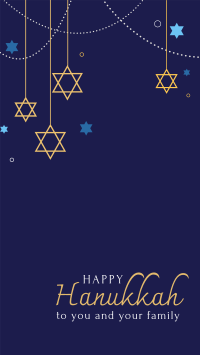 Beautiful Hanukkah Instagram Story Design
