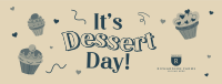 Cupcakes for Dessert Facebook Cover Image Preview