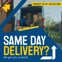 Reliable Delivery Courier Instagram post Image Preview