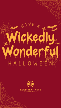 Spooky Halloween Quotes TikTok Video Design