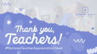 Teacher Week Greeting Video Image Preview