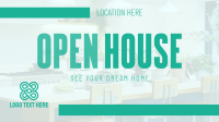 Minimalist Open House Animation Image Preview