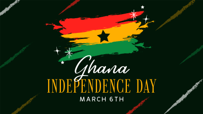 Happy Ghana Day Facebook event cover Image Preview