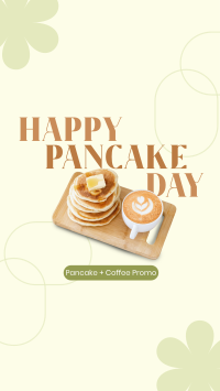 Pancakes Plus Latte Instagram Story Design