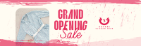 Beachy Boutique Opening Twitter Header Design