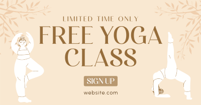 Zen Yoga Promo Facebook ad Image Preview