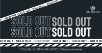Sold Out Update Facebook Ad Design