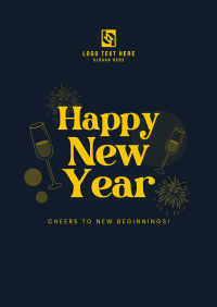 New Year Cheers Poster Image Preview