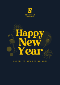 New Year Cheers Poster Image Preview