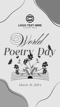 Art of Writing Poetry Facebook Story Design