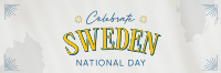 Conventional Sweden National Day Twitter Header Design