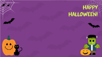 Quirky Halloween Background Zoom Background Image Preview