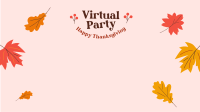 Thanksgiving Promo Zoom Background Image Preview