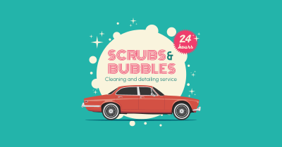 Bubble Car Facebook ad Image Preview