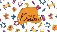 Purim Doodles Facebook event cover Image Preview