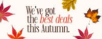 Autumn Leaves Facebook cover Image Preview