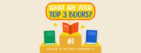 Your Top 3 Books Facebook cover Image Preview