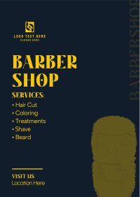 Bearded Services Flyer Image Preview