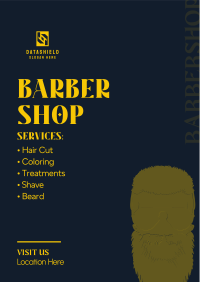 Bearded Services Flyer Design