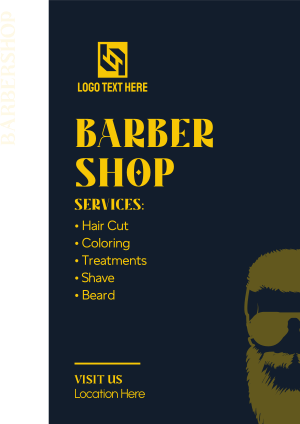 Bearded Services Flyer