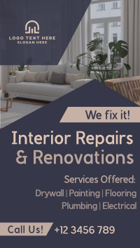 Home Interior Repair Maintenance YouTube short Image Preview