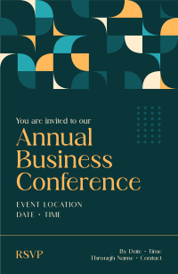 Abstract Business Meeting Invitation Invitation Preview