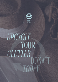 Sustainable Fashion Upcycle Campaign Flyer Design