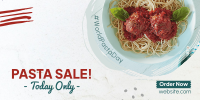 Spaghetti Sale Twitter post Image Preview