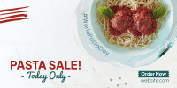 Spaghetti Sale Twitter Post Image Preview