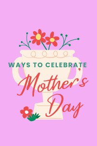 Mother's Day Trophy Celebration Pinterest Pin Image Preview