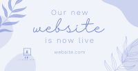 New Website Announcement Facebook ad Image Preview