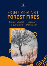 Fight Against Forest Fires Poster Image Preview