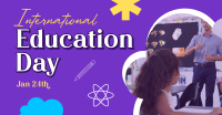 Education Day Learning Facebook ad Image Preview