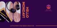 Hello Monday Twitter post Image Preview