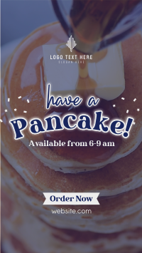 Have a Pancake Facebook Story Design