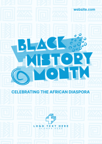 African Diaspora Celebration Flyer Image Preview