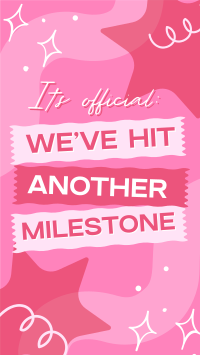 Cutesy Quirky Milestone Instagram Reel Image Preview