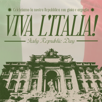 Vintage Italian Republic Day Linkedin Post Image Preview