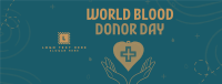 Handy Blood Donation Facebook cover Image Preview