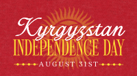 Kyrgyzstan Independence Day Animation Preview