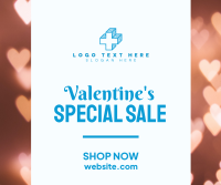 Valentines Day Sale Facebook Post Design