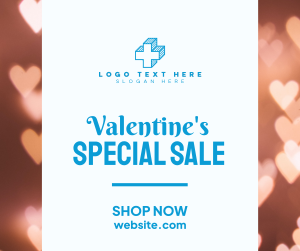 Valentines Day Sale Facebook post Image Preview