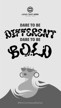 Dare To Be Bold Instagram story Image Preview