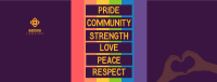 All About Pride Month Facebook cover Image Preview
