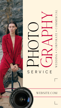 Photography Service Instagram Story Design